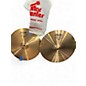 Used Paiste 15in 2002 Big Beat 15" hi hat pair Cymbal