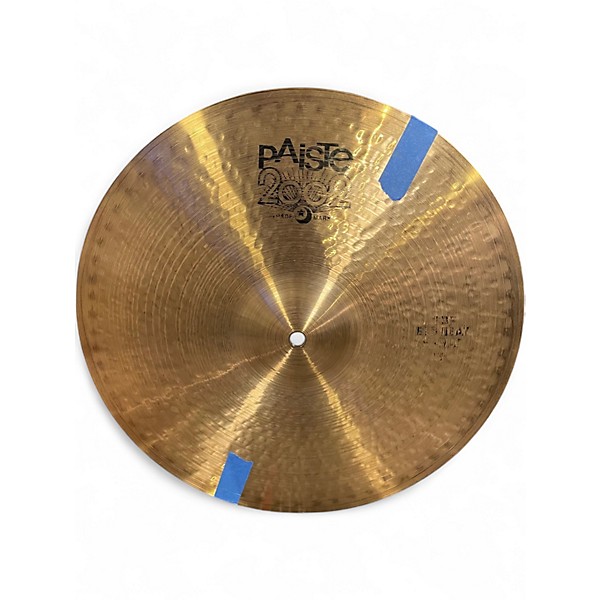 Used Paiste 15in 2002 Big Beat 15" hi hat pair Cymbal