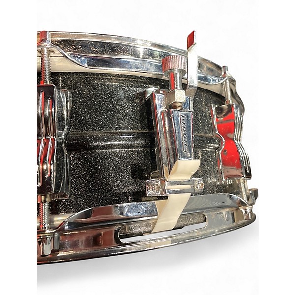 Used Ludwig 14X5 Acrolite Snare Black Galaxy Drum