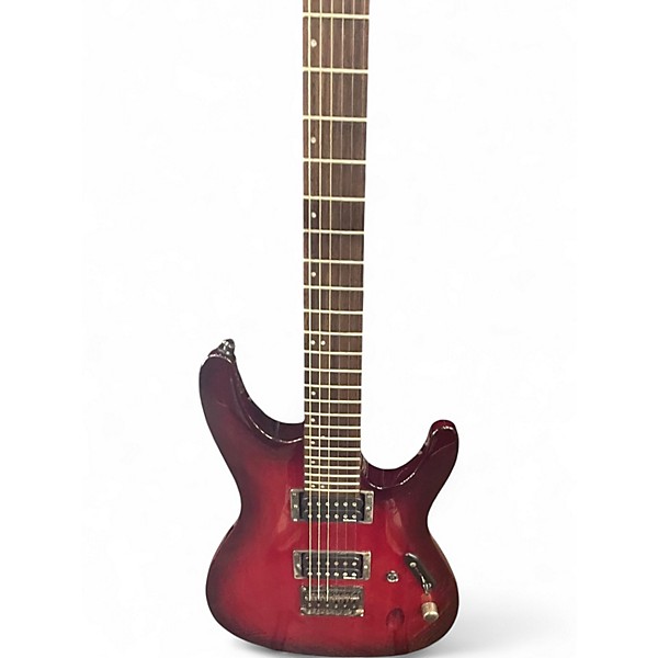 Used Ibanez S521 Dark Cherry Burst Solid Body Electric Guitar
