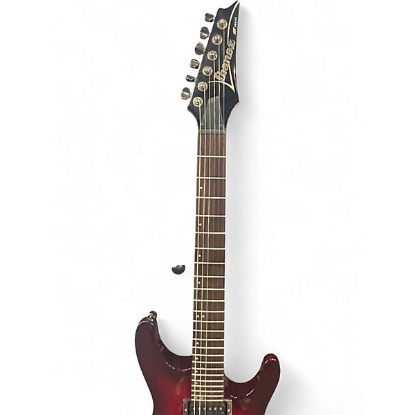 Used Ibanez S521 Dark Cherry Burst Solid Body Electric Guitar