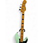 Used Squier Classic Vibe 1970S Precision Bass Surf Green Electric Bass Guitar