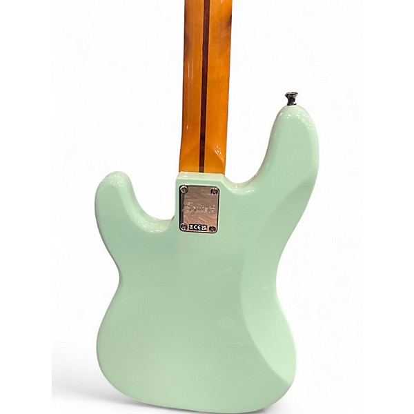 Used Squier Classic Vibe 1970S Precision Bass Surf Green Electric Bass Guitar