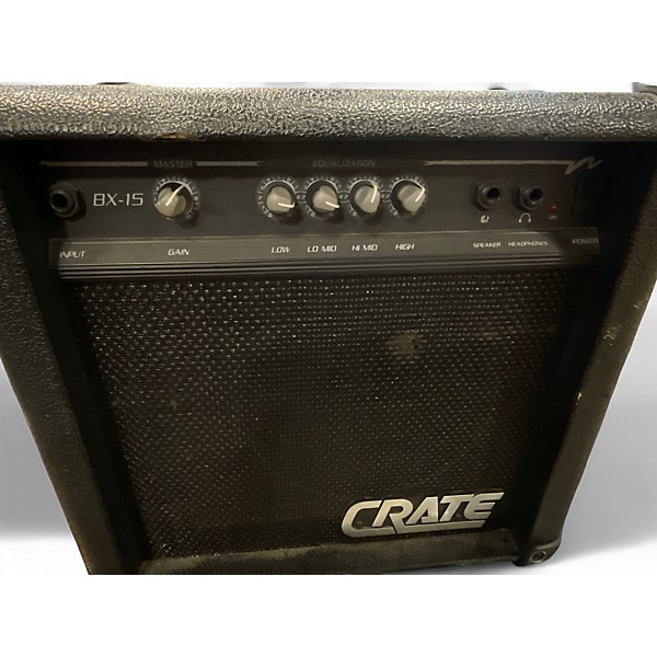 Used Crate BX15 1X8 15W Bass Combo Amp