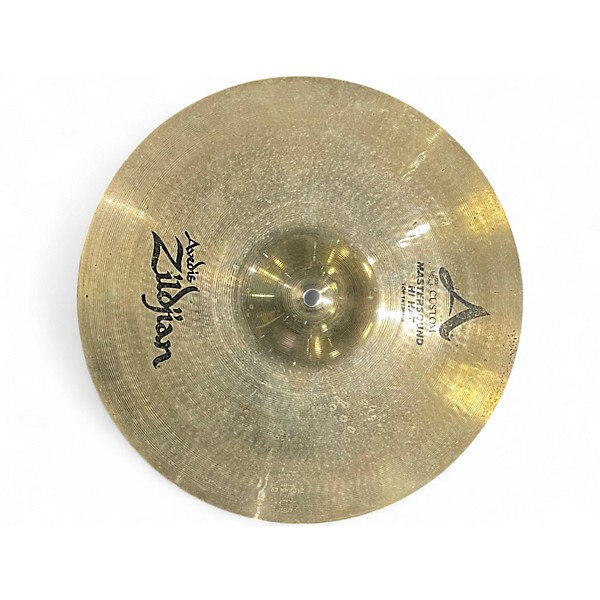 Used Zildjian 14in A Custom Mastersound Hi Hat Top Cymbal