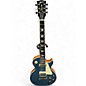 Used Gibson Les Paul Deluxe 2015 Pelham Blue Solid Body Electric Guitar thumbnail