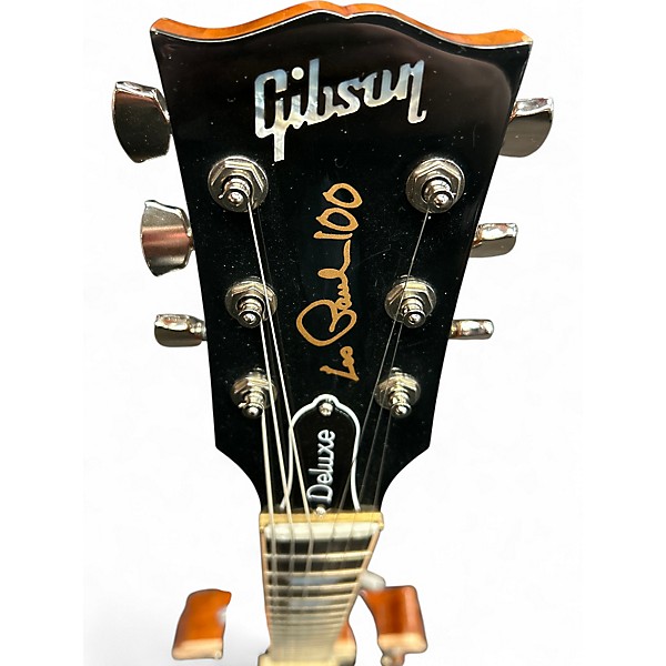 Used Gibson Les Paul Deluxe 2015 Pelham Blue Solid Body Electric Guitar