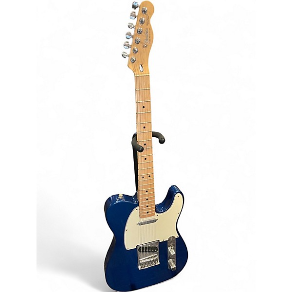 Used Fender Standard Telecaster Electron Blue Metallic Solid Body Electric Guitar