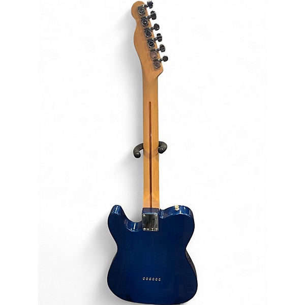 Used Fender Standard Telecaster Electron Blue Metallic Solid Body Electric Guitar