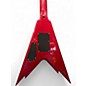 Used Dean Dime Razorback V Candy Apple Red Metallic Solid Body Electric Guitar