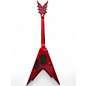 Used Dean Dime Razorback V Candy Apple Red Metallic Solid Body Electric Guitar