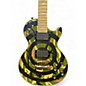 Used Epiphone ZAKK WYLDE LES PAUL CUSTOM CAMO Camo Bullseye Solid Body Electric Guitar thumbnail