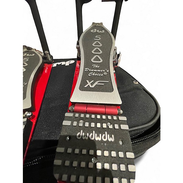 Used DW 5000 Series Double Double Bass Drum Pedal