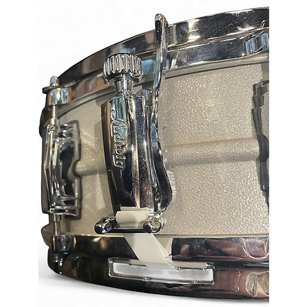 Used Ludwig 5X14 Heirloom Aluminum Aluminum Drum