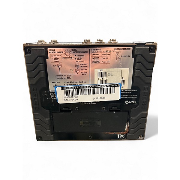 Used BOSS RC20XL Loop Station XL Twin Pedal