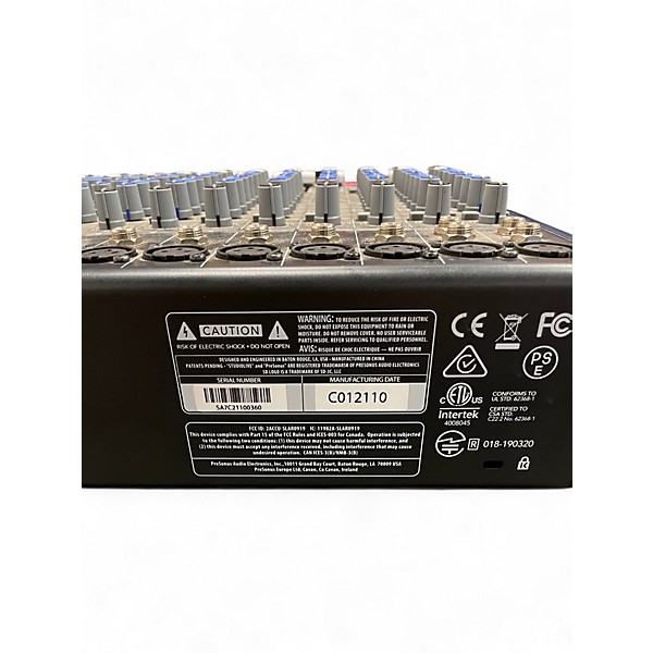 Used PreSonus STUDIO LIVE AR16C Digital Mixer