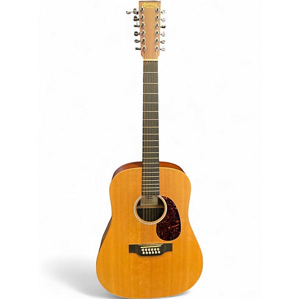 Used Martin Custom X Series Natural 12 String Acoustic Electric Guitar