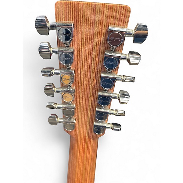 Used Martin Custom X Series Natural 12 String Acoustic Electric Guitar