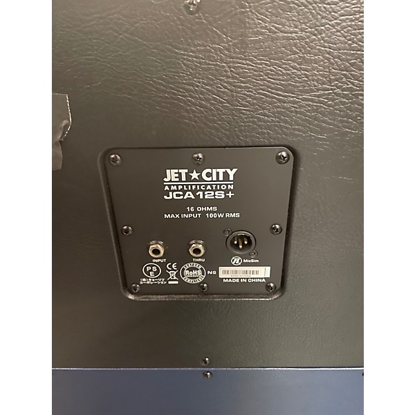 Used Jet City Amplification JCA12S+ 100W 1x12 Guitar Cabinet