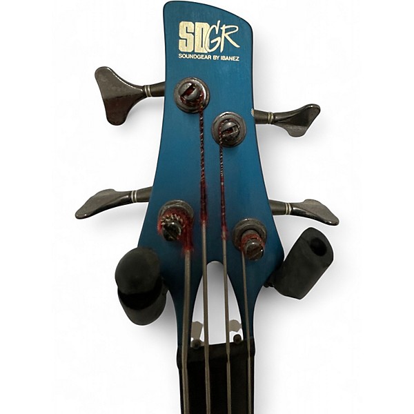Used Ibanez SR1000 Blue Sapphire Electric Bass Guitar