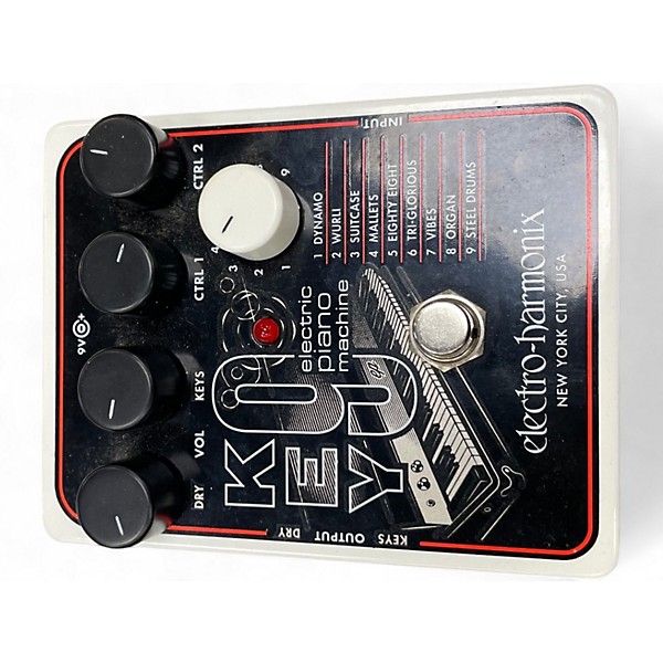 Used Electro-Harmonix Key9 Electric Piano Machine Effect Pedal