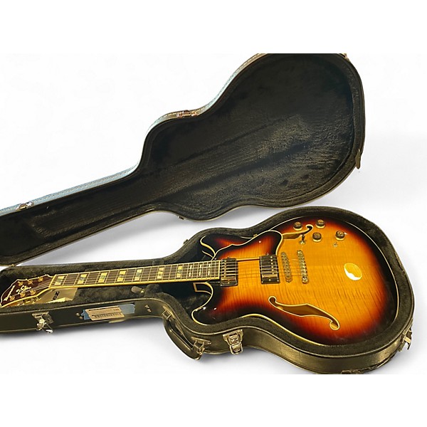 Used Ibanez AS153A Artstar 2 Color Sunburst Hollow Body Electric Guitar
