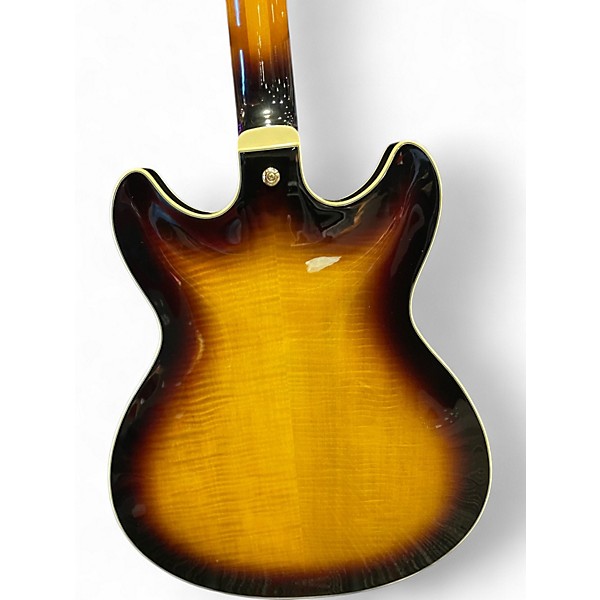 Used Ibanez AS153A Artstar 2 Color Sunburst Hollow Body Electric Guitar