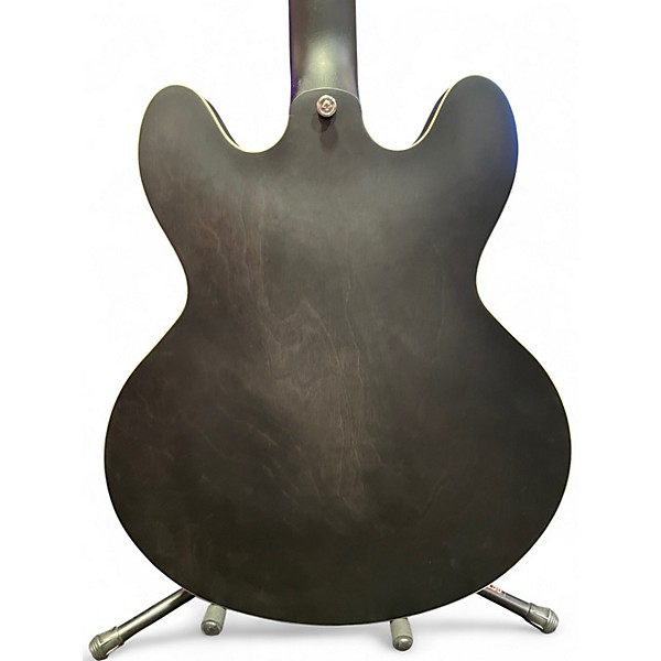 Used Epiphone Casino Hollowbody Satin Black Hollow Body Electric Guitar