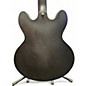 Used Epiphone Casino Hollowbody Satin Black Hollow Body Electric Guitar
