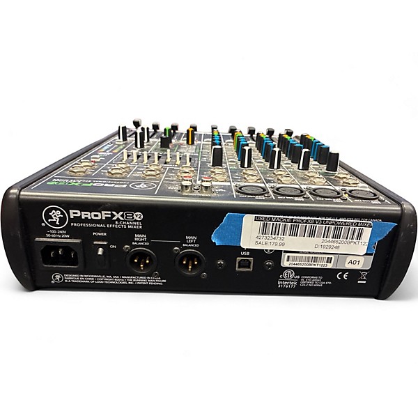 Used Mackie PROFX8 V3 Unpowered Mixer