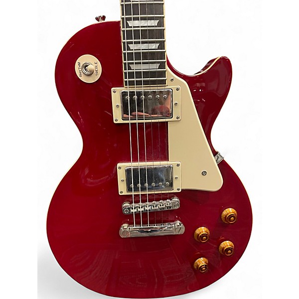 Used Epiphone Les Paul Standard red Solid Body Electric Guitar