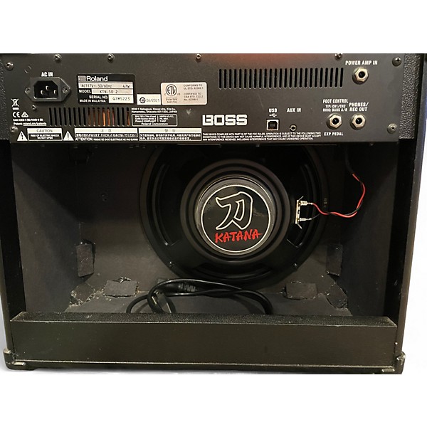Used BOSS Katana KTN50 MKII 50W 1X12 Guitar Combo Amp