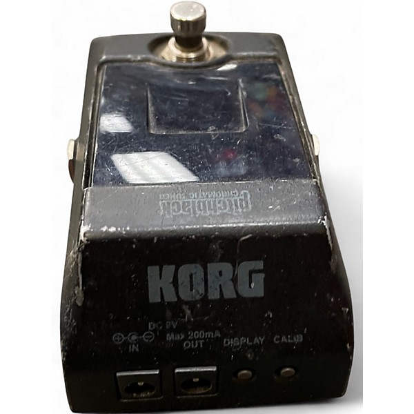 Used KORG PB01 Pitchblack Chromatic Tuner Pedal