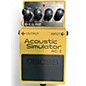 Used BOSS AC2 Acoustic Simulator Effect Pedal
