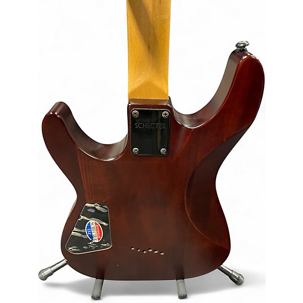 Used Schecter Guitar Research Omen 6 Natural Solid Body Electric Guitar