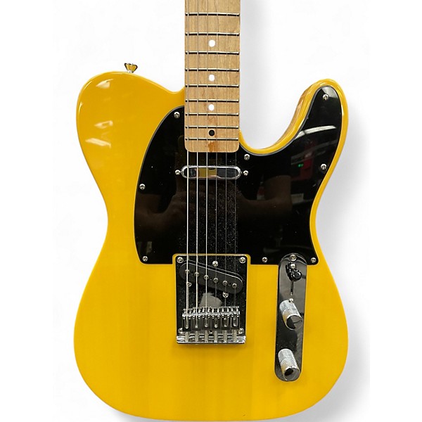 Used Squier Sonic Telecaster Butterscotch Blonde Solid Body Electric Guitar