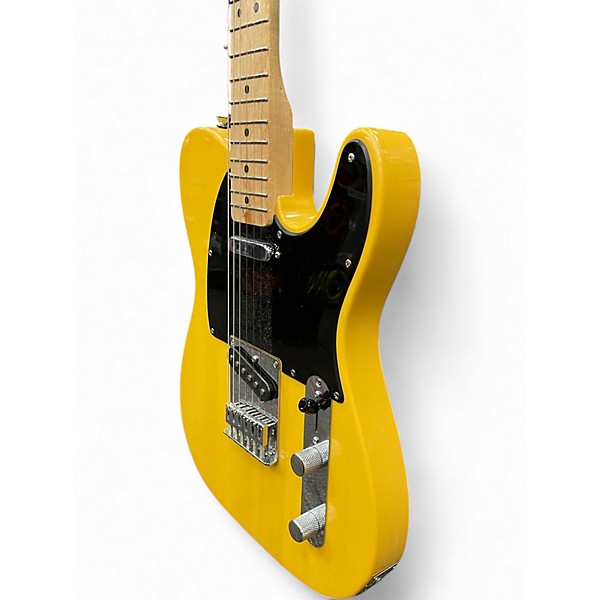 Used Squier Sonic Telecaster Butterscotch Blonde Solid Body Electric Guitar