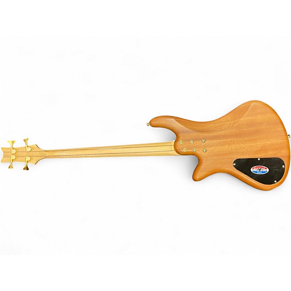 Used Schecter Guitar Research C4 Custom Stilleto satin natural Electric Bass Guitar