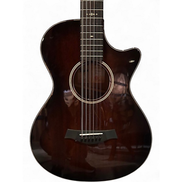 Used Taylor 526CE 12-FRET 12 STRING SHADED EDGEBURST 12 String Acoustic Electric Guitar