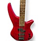 Used Jackson JS23S SPECTRA BASS Red Electric Bass Guitar