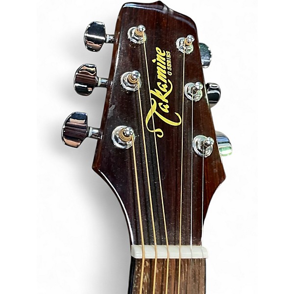 Used Takamine EG530SC Natural Acoustic Electric Guitar