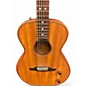 Used Fender Highway Parlor Mahogany Acoustic Electric Guitar thumbnail