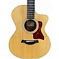 Used Taylor 214CE Natural Acoustic Electric Guitar