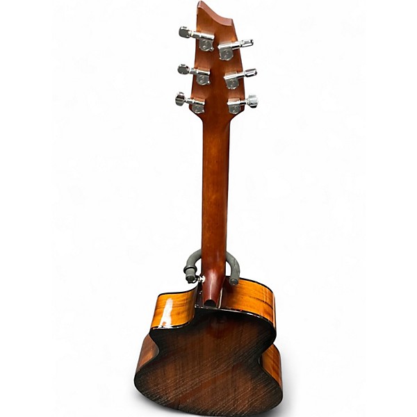 Used Breedlove Pursuit Concert Brown Sunburst Acoustic Electric Guitar