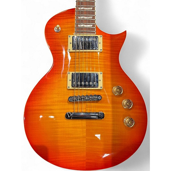 Used Ltd EC256 2 Color Sunburst Solid Body Electric Guitar