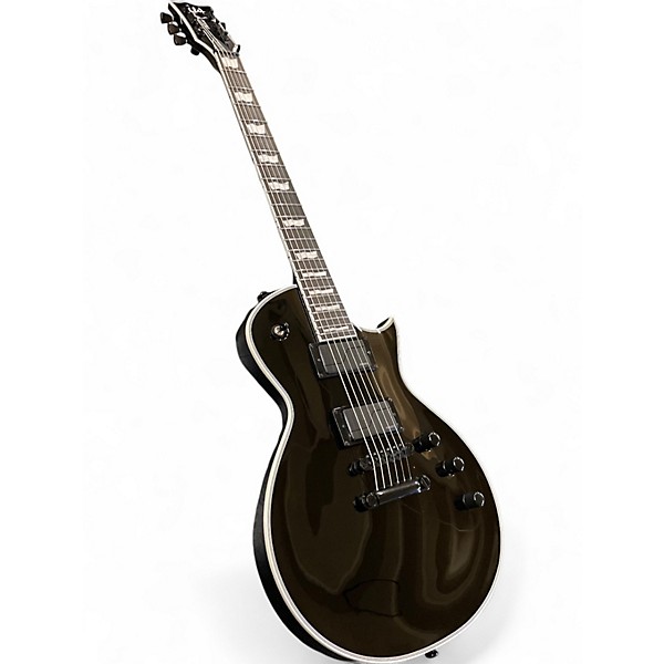 Used ESP LTD EC1000 Deluxe Black Solid Body Electric Guitar