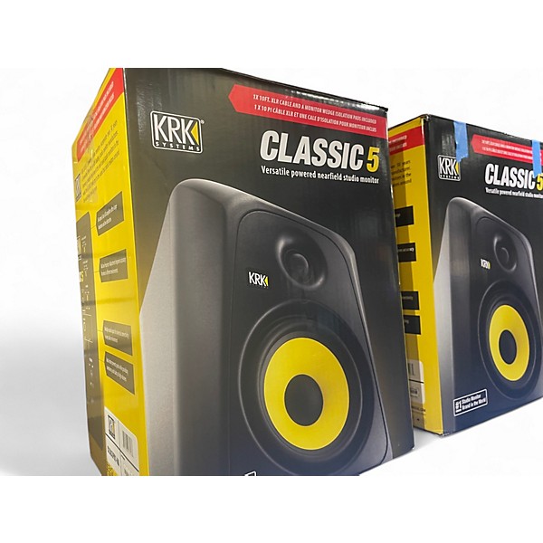 Used KRK CLASSIC 5 Powered Monitor