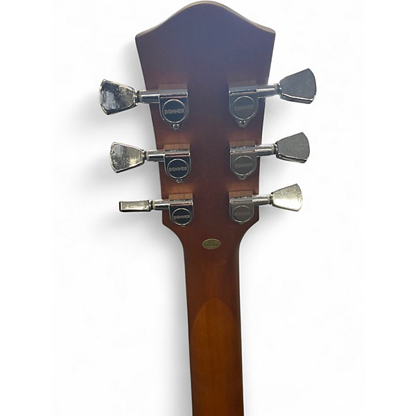 Used Donner LP STYLE Black Solid Body Electric Guitar