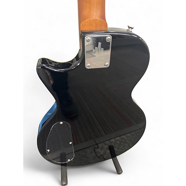 Used Donner LP STYLE Black Solid Body Electric Guitar