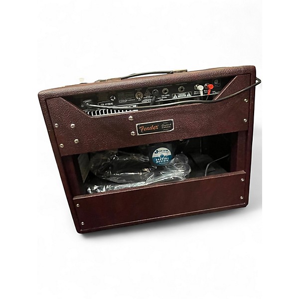 Used Fender LIMITED EDITION '65 PRINCETON REVERB BORDEAUX  RESERVE Tube Guitar Combo Amp